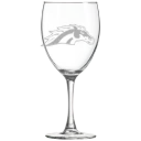 Western Michigan University Polar Camel 10 1/2 oz. Wine Glass