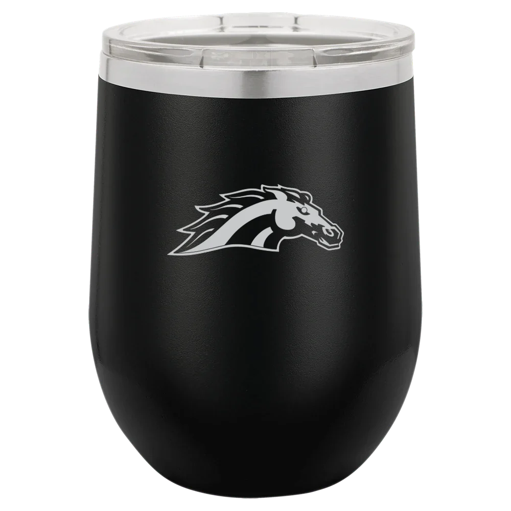 Western Michigan University Polar Camel 12 oz. Stemless Wine Tumbler
