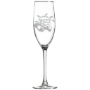Wichita State University Polar Camel 8 oz. Champagne Flute