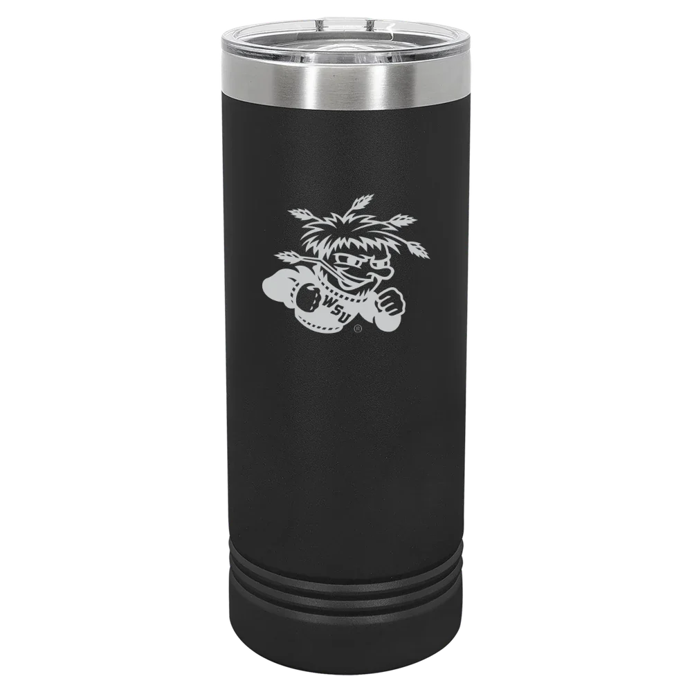 Wichita State University Polar Camel 22 oz. Skinny Tumbler with Slider Lid