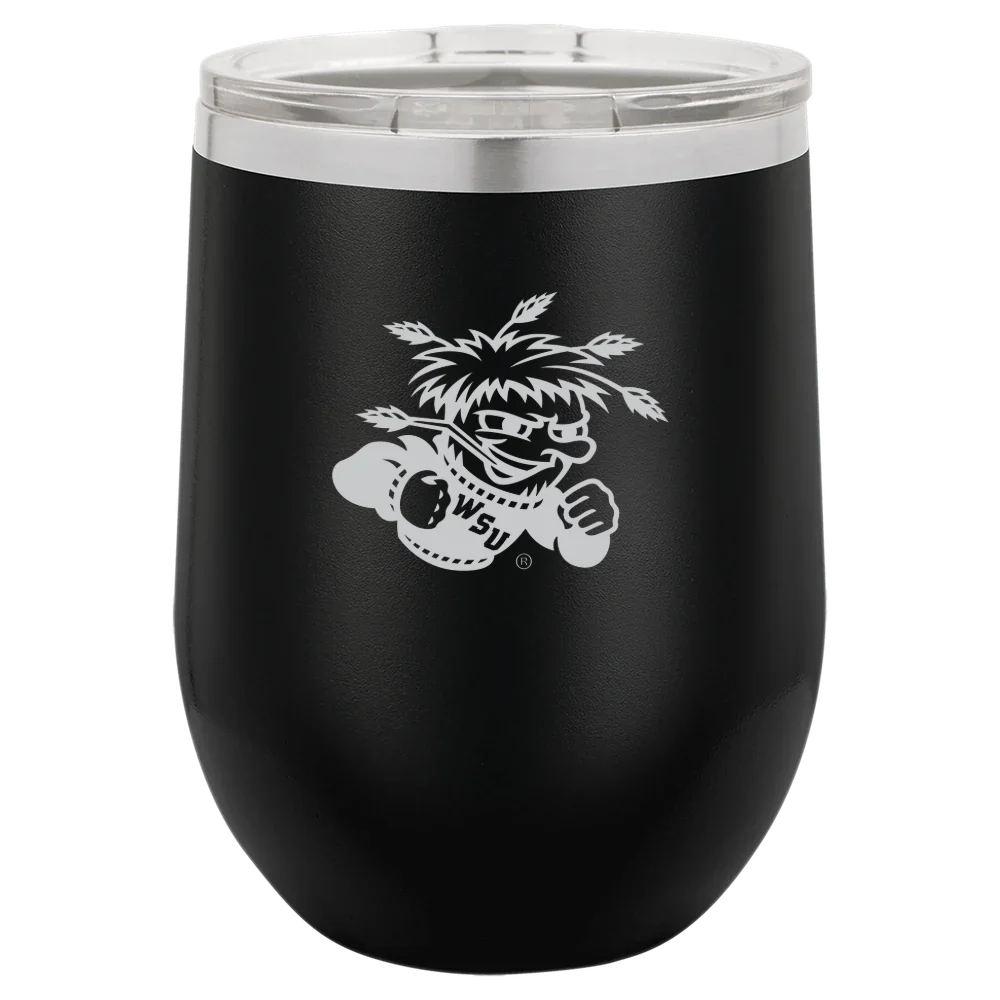 Wichita State University Polar Camel 12 oz. Stemless Wine Tumbler
