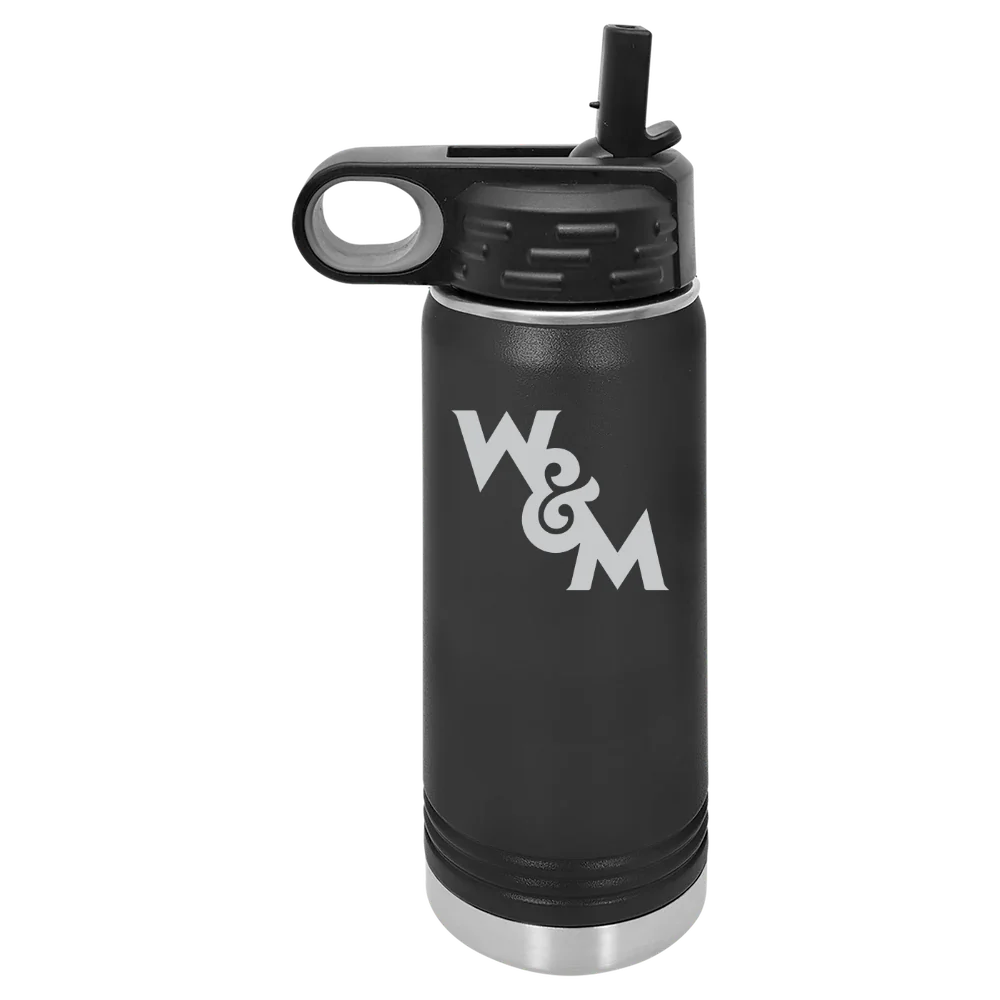 William & Mary Polar Camel 20 oz. Water Bottle