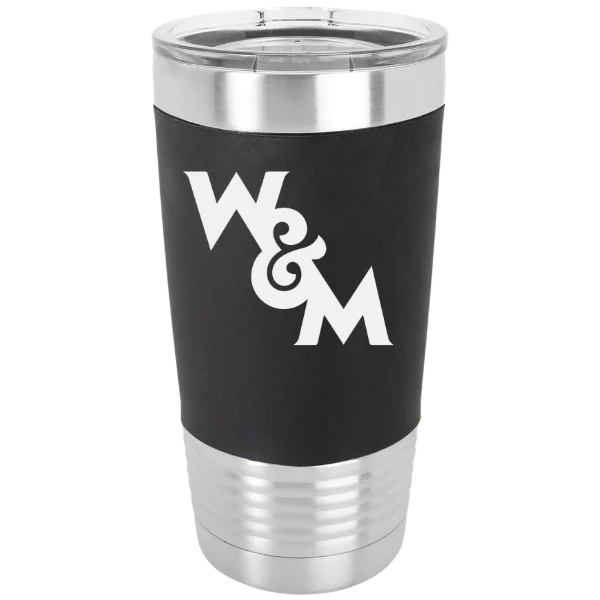 William & Mary Polar Camel 20 oz. Silicone Grip Tumbler with Standard Lid