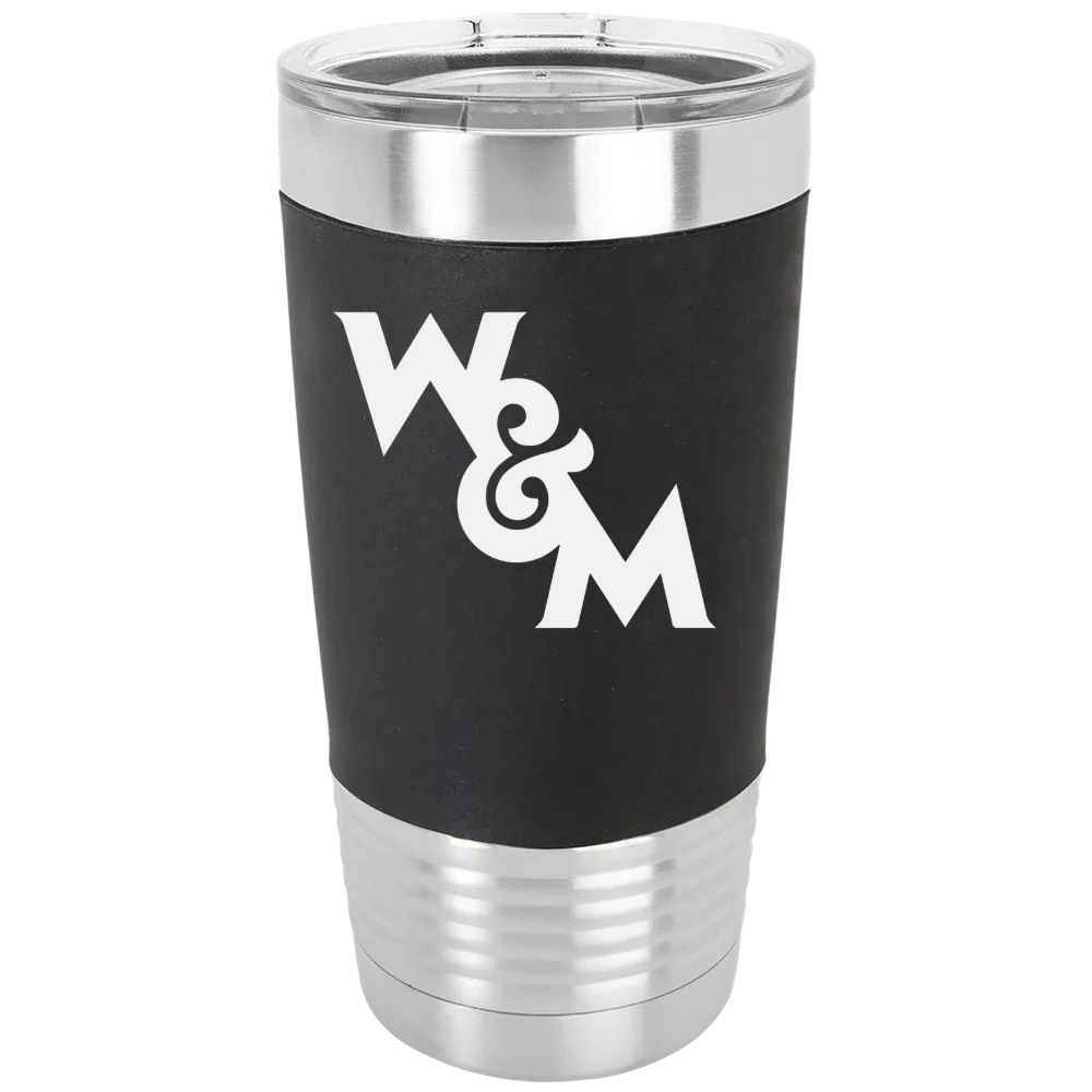 William & Mary Polar Camel 20 oz. Silicone Grip Tumbler with Standard Lid