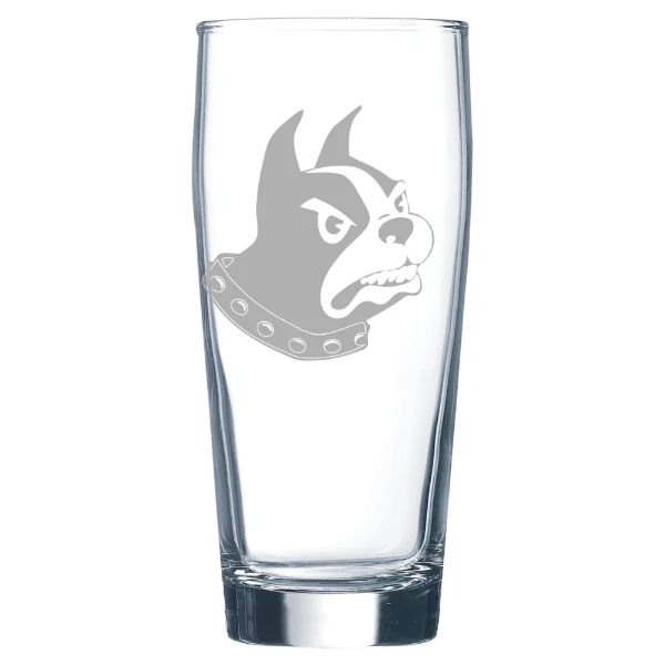 Wofford College Polar Camel 16 oz. Willi Becher Beer Glass