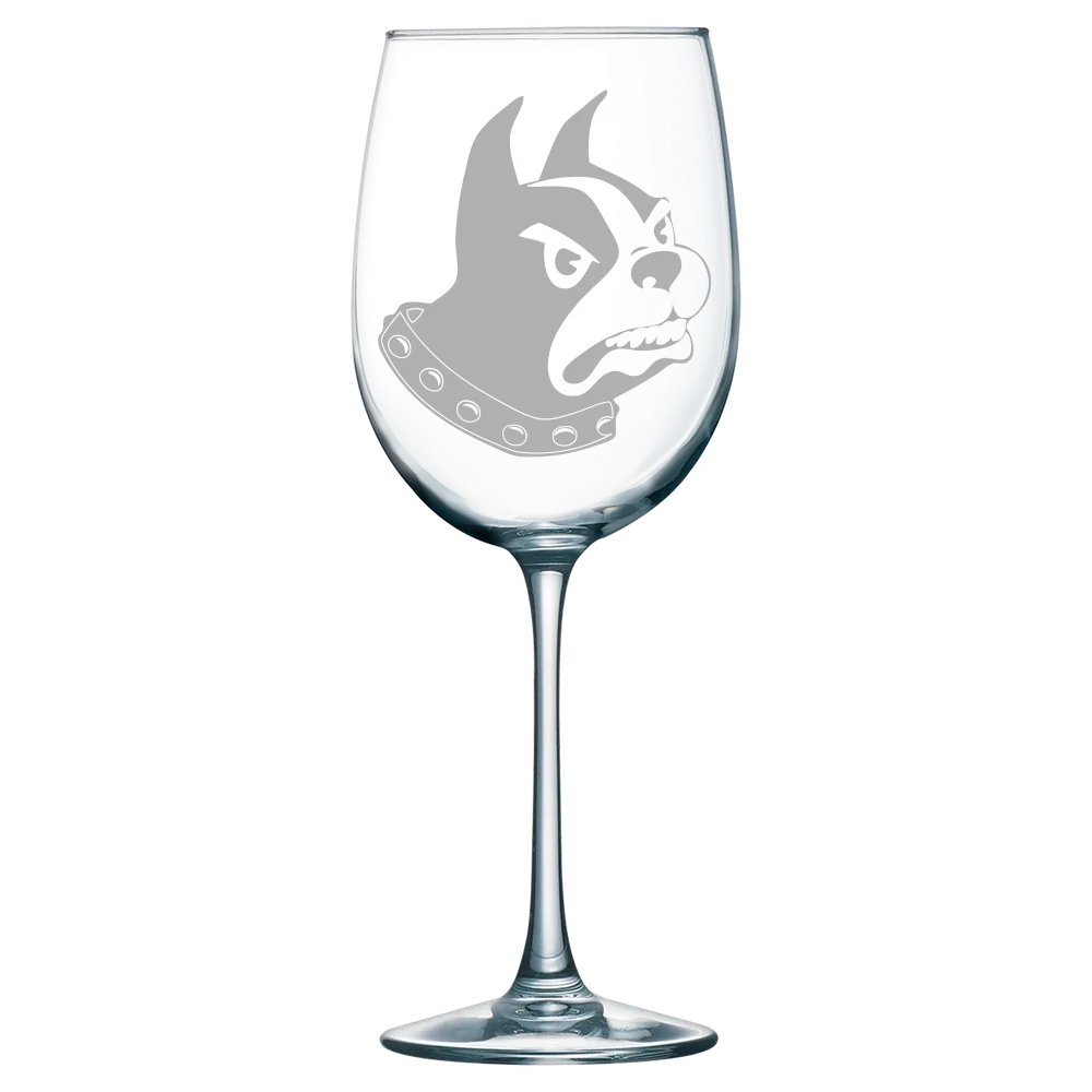 Wofford College Polar Camel 19 oz. Wine Glass