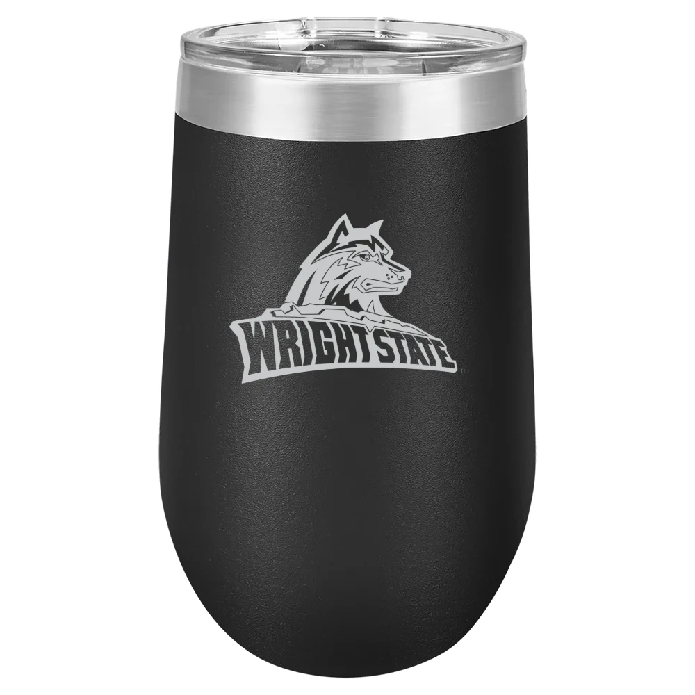 Wright State University Polar Camel 16 oz. Stemless Wine Tumbler