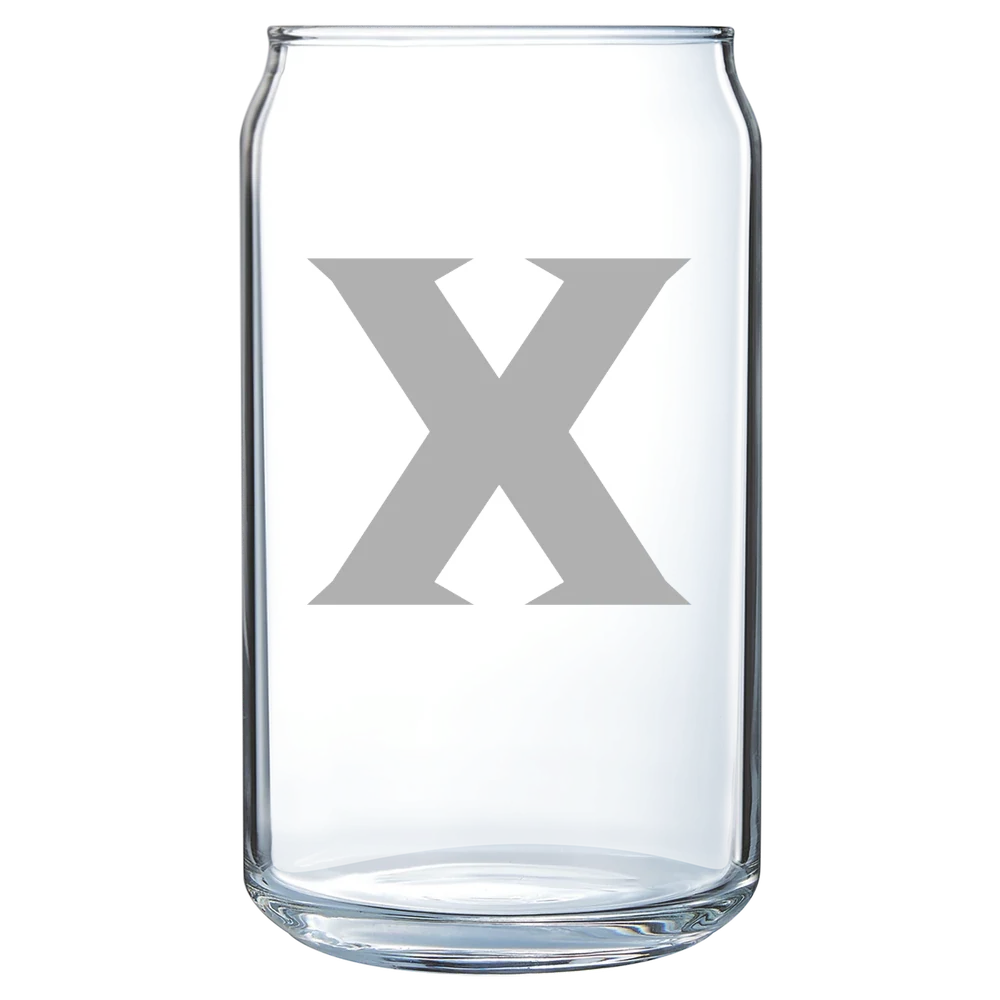 Xavier University Polar Camel 16 oz. Can Glass