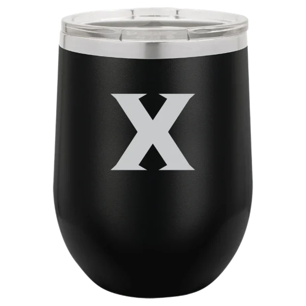 Xavier University Polar Camel 12 oz. Stemless Wine Tumbler