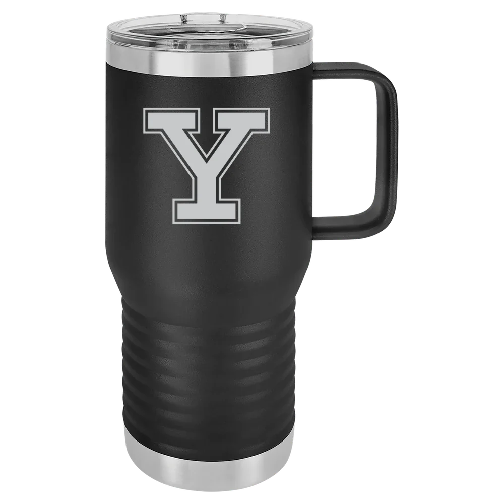Yale University Polar Camel 20 oz. Travel Mug with Slider Lid