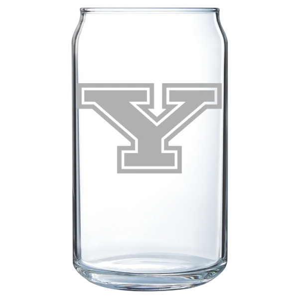 Youngstown State University Polar Camel 16 oz. Can Glass