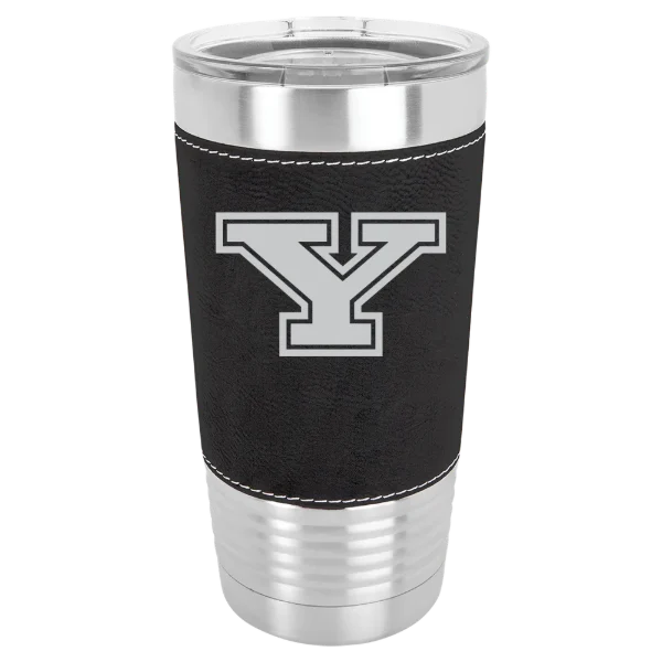 Youngstown State University Polar Camel 20 oz. Leatherette Grip Tumbler with Standard Lid