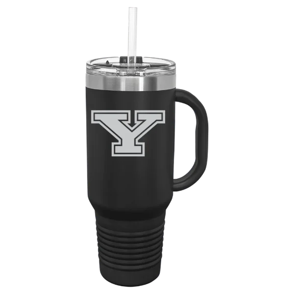 Youngstown State University Polar Camel 40 oz. Travel Mug with Snap Lid & Straw