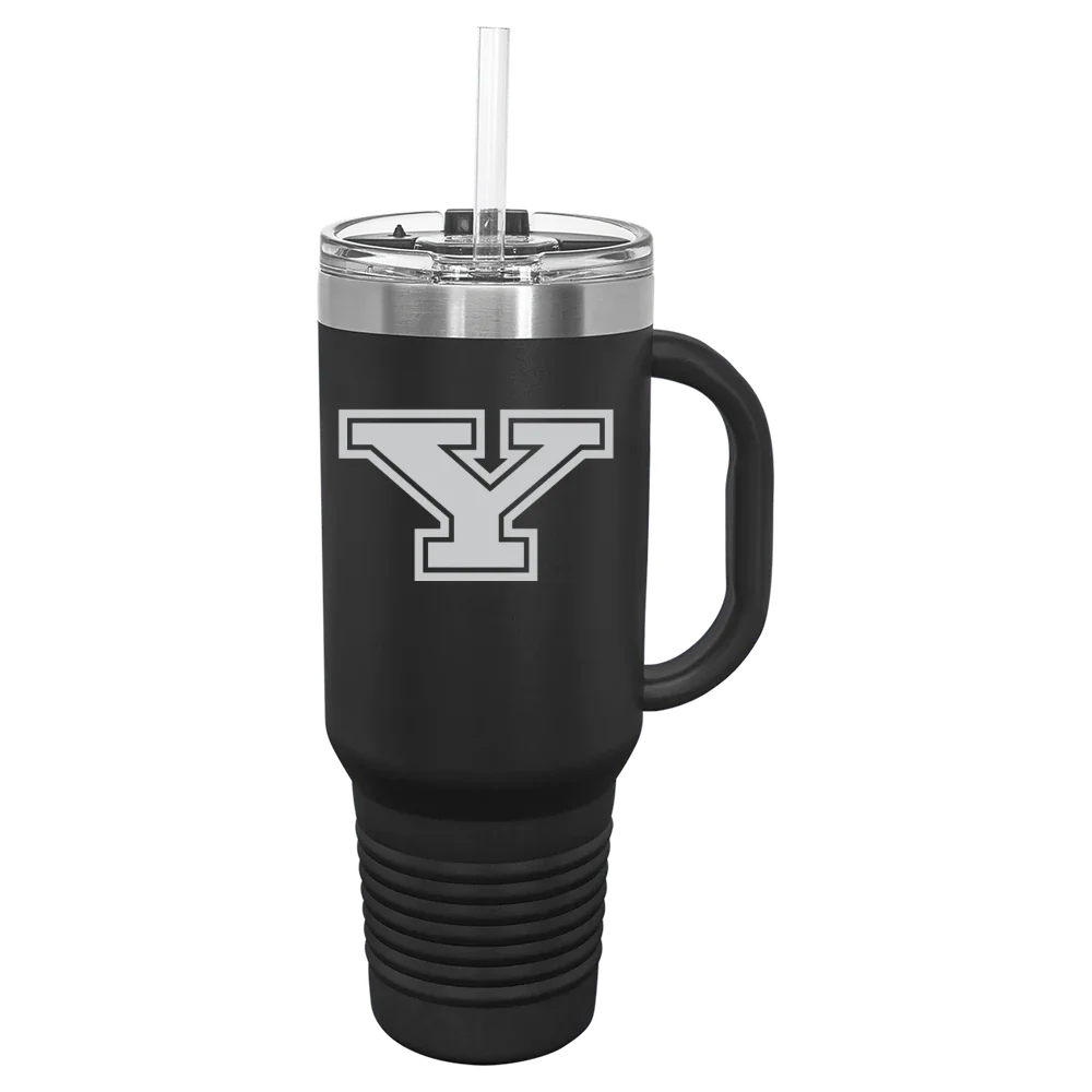 Youngstown State University Polar Camel 40 oz. Travel Mug with Snap Lid & Straw