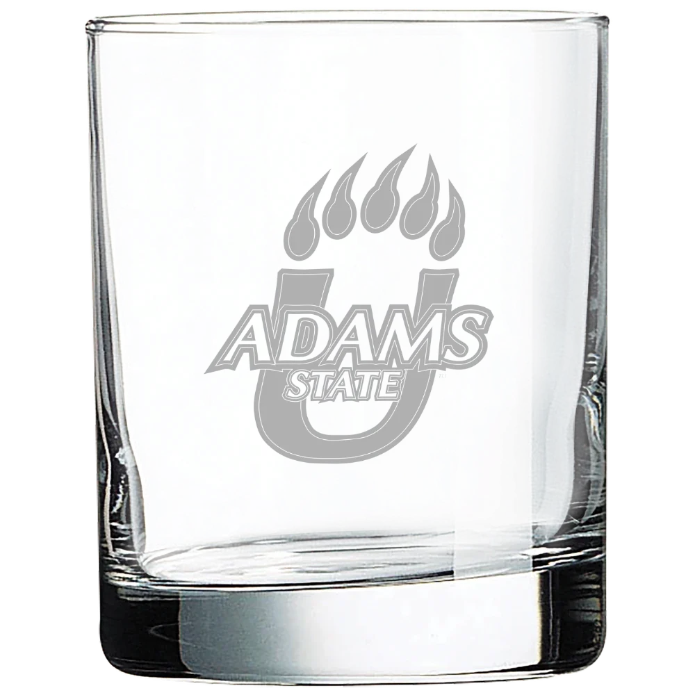 Adams State University Polar Camel 10 1/2 oz. On The Rocks Glass