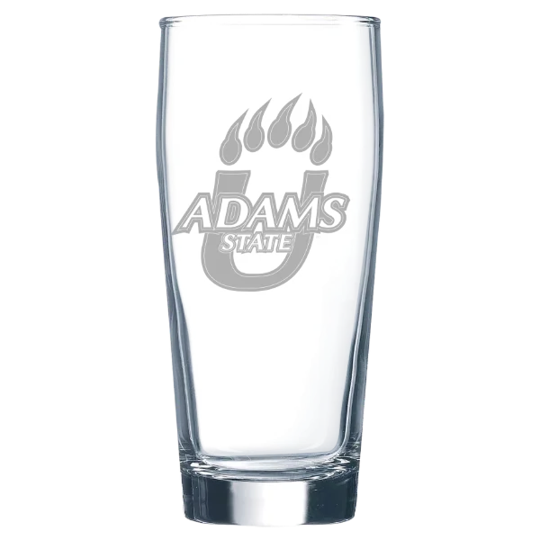Adams State University Polar Camel 16 oz. Willi Becher Beer Glass