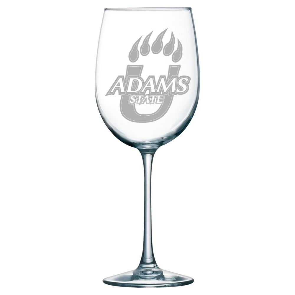 Adams State University Polar Camel 19 oz. Wine Glass