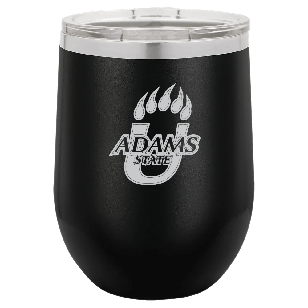 Adams State University Polar Camel 12 oz. Stemless Wine Tumbler