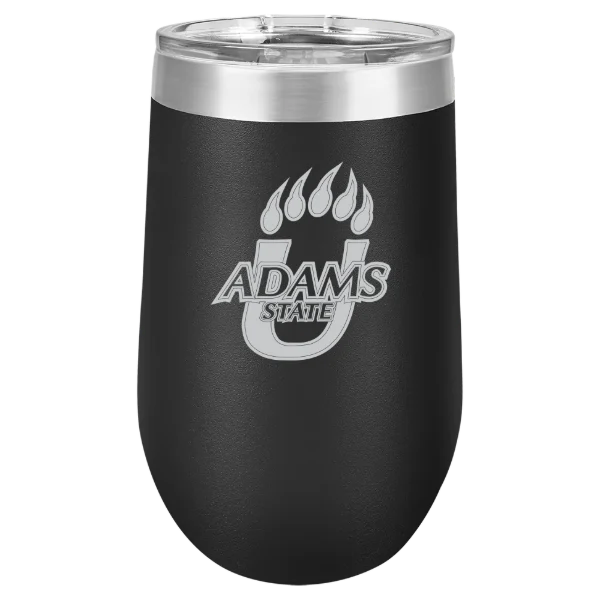 Adams State University Polar Camel 16 oz. Stemless Wine Tumbler
