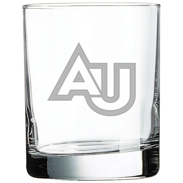 Adelphi University Polar Camel 10 1/2 oz. On The Rocks Glass