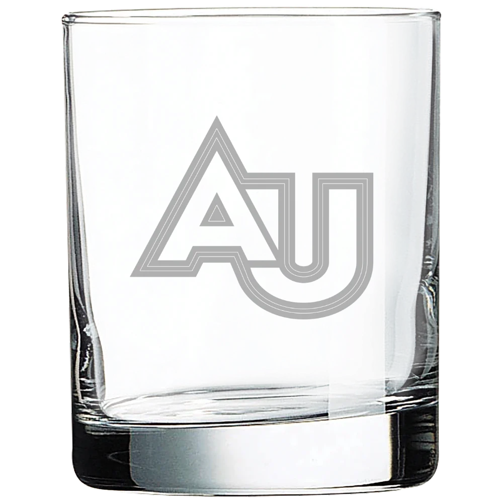 Adelphi University Polar Camel 10 1/2 oz. On The Rocks Glass