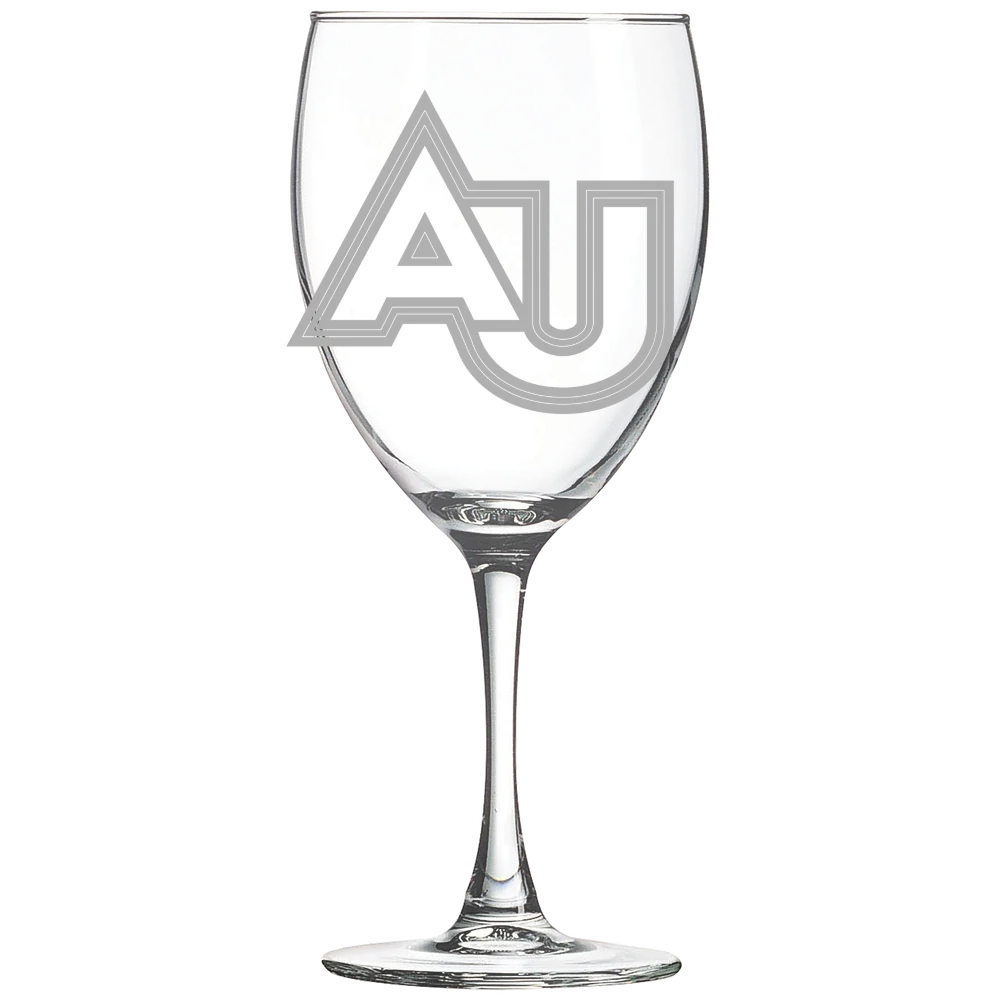 Adelphi University Polar Camel 10 1/2 oz. Wine Glass