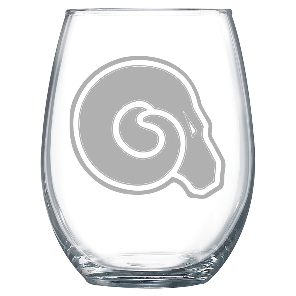 Albany State University (Georgia) Polar Camel 15 oz. Stemless Wine Glass