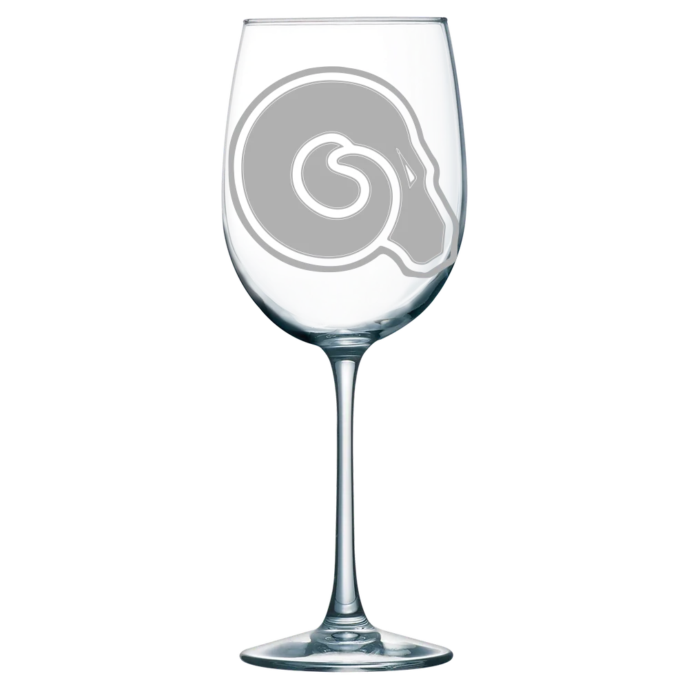 Albany State University (Georgia) Polar Camel 19 oz. Wine Glass