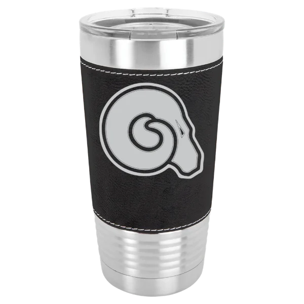 Albany State University (Georgia) Polar Camel 20 oz. Leatherette Grip Tumbler with Standard Lid
