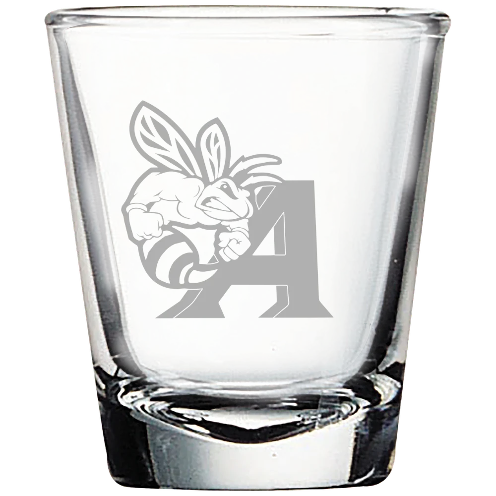 Allen University Polar Camel 1.7 oz. Shot Glass