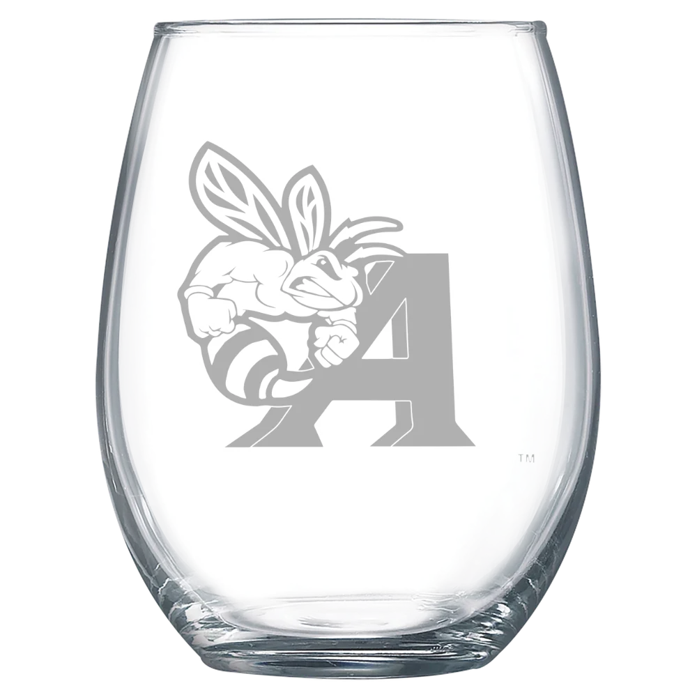 Allen University Polar Camel 15 oz. Stemless Wine Glass
