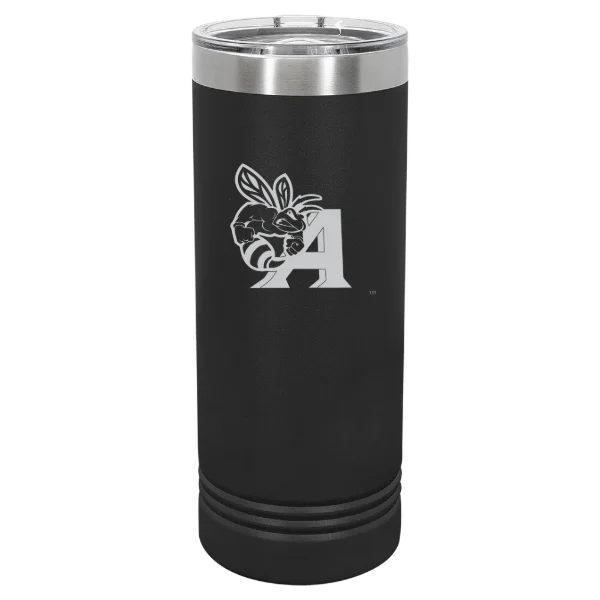 Allen University Polar Camel 22 oz. Skinny Tumbler with Slider Lid