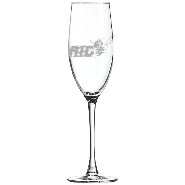 American International College Polar Camel 8 oz. Champagne Flute