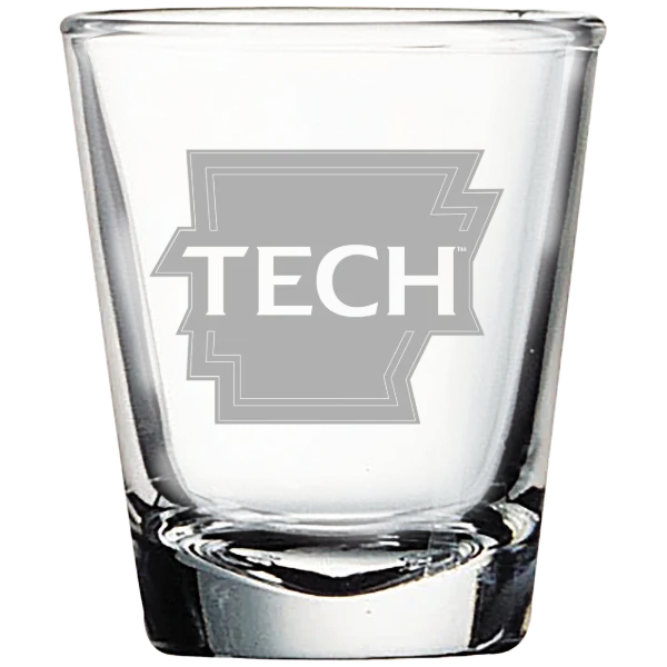 Arkansas Tech University Polar Camel 1.7 oz. Shot Glass