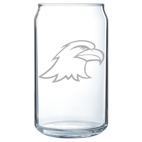Ashland University Polar Camel 16 oz. Can Glass