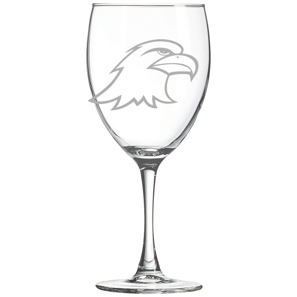 Ashland University Polar Camel 10 1/2 oz. Wine Glass