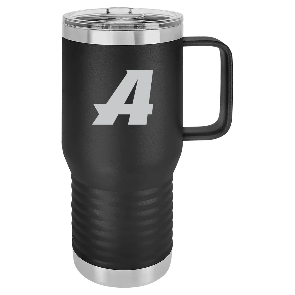Assumption University Polar Camel 20 oz. Travel Mug with Slider Lid
