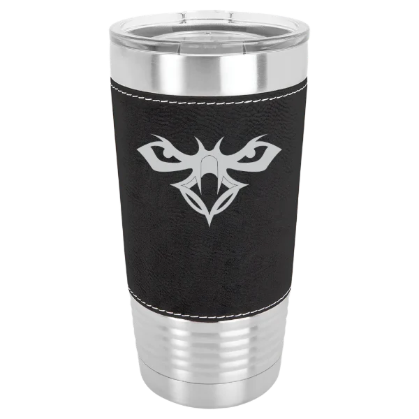 Auburn University at Montgomery Polar Camel 20 oz. Leatherette Grip Tumbler with Standard Lid
