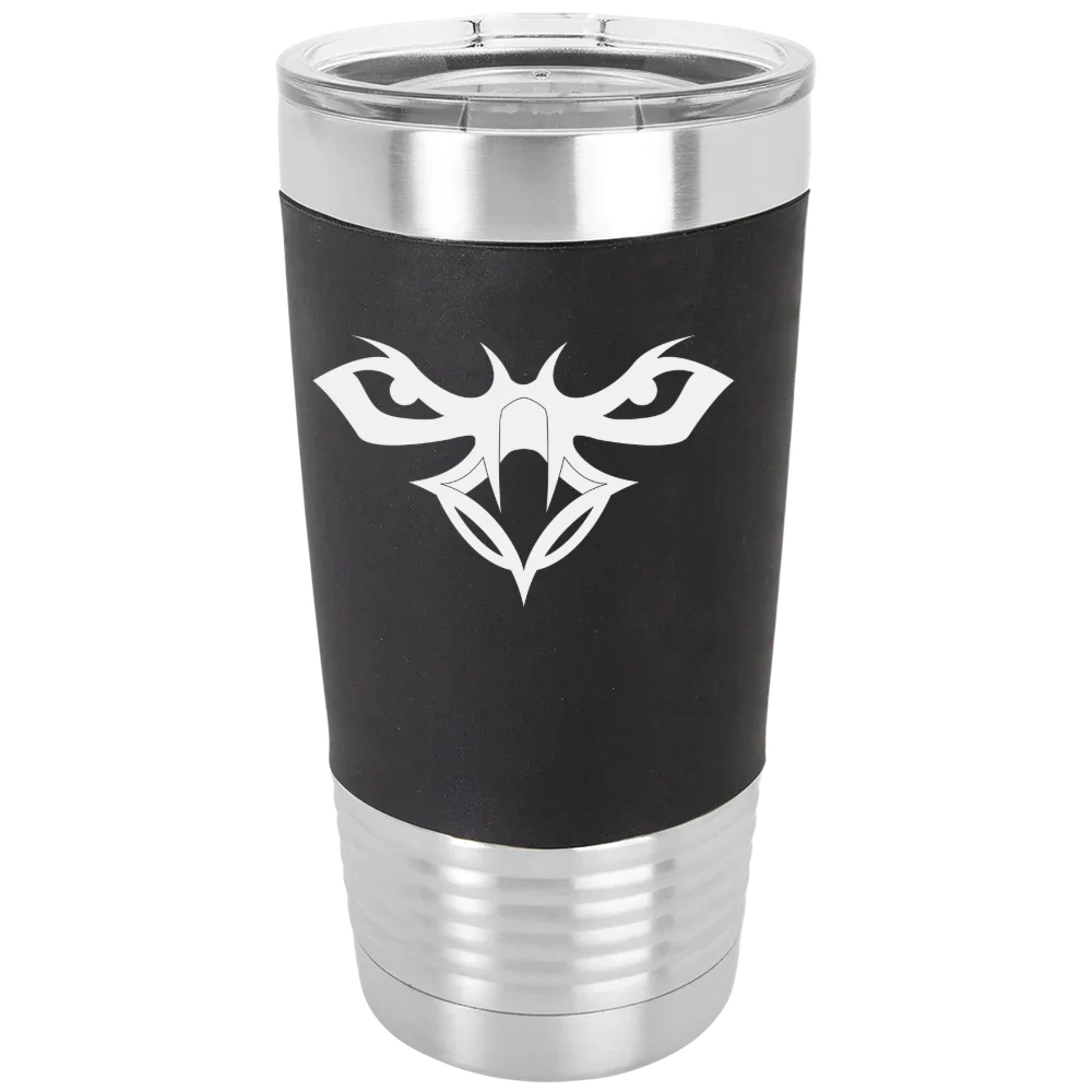 Auburn University at Montgomery Polar Camel 20 oz. Silicone Grip Tumbler with Standard Lid