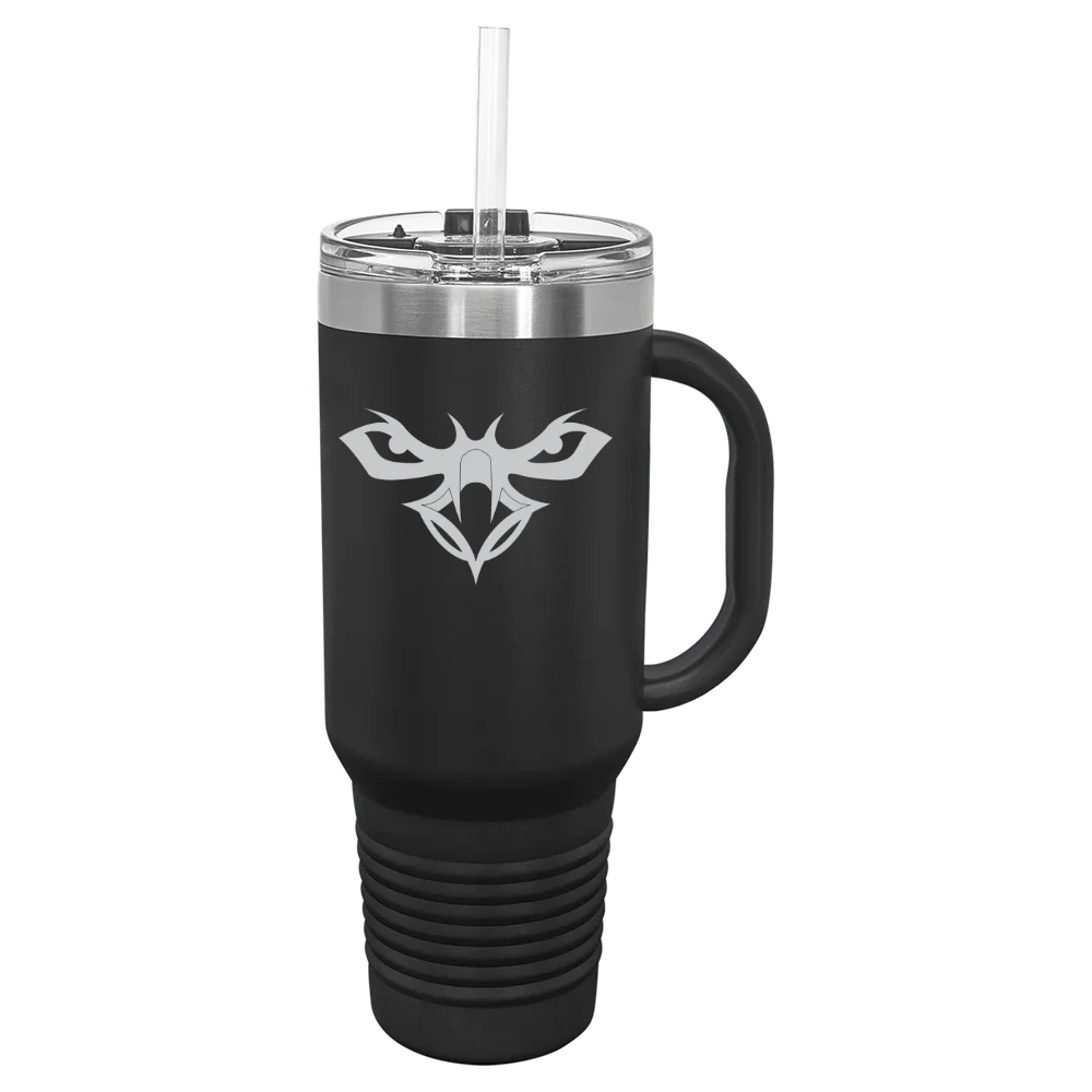 Auburn University at Montgomery Polar Camel 40 oz. Travel Mug with Snap Lid & Straw