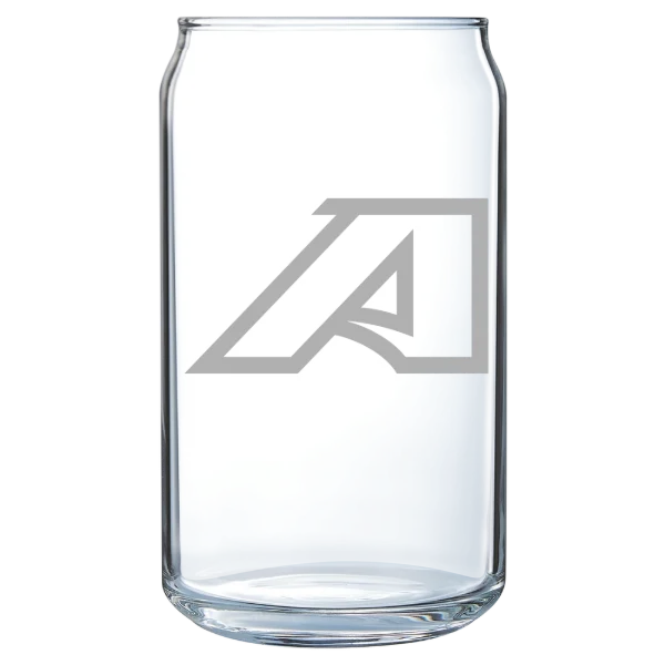 Augusta University Polar Camel 16 oz. Can Glass
