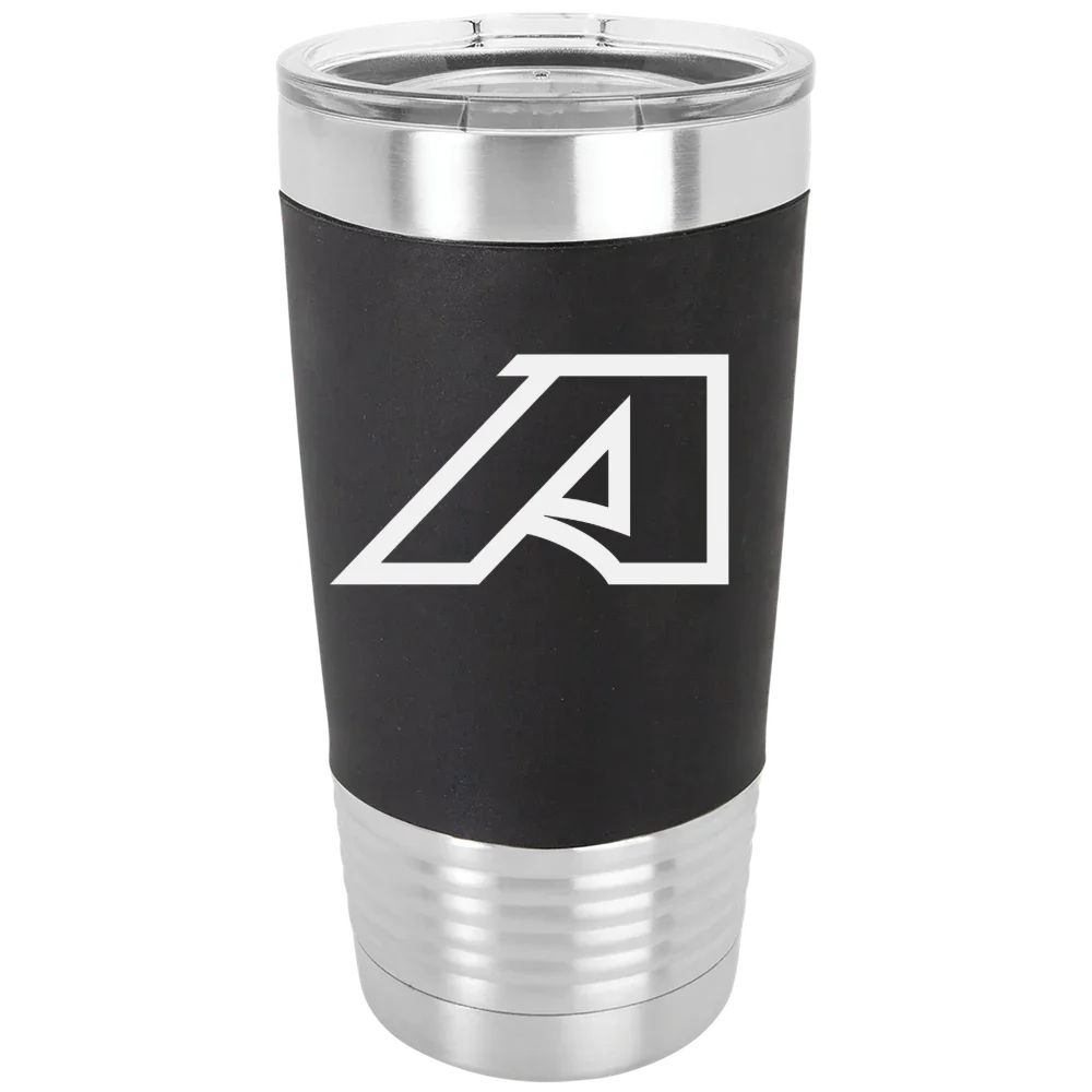 Augusta University Polar Camel 20 oz. Silicone Grip Tumbler with Standard Lid