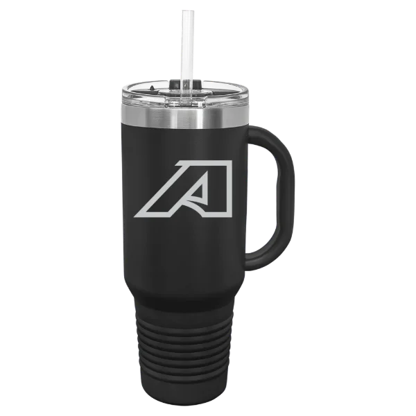 Augusta University Polar Camel 40 oz. Travel Mug with Snap Lid & Straw