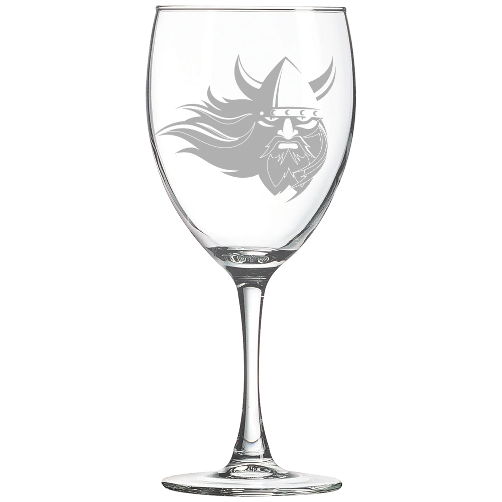 Augustana University (South Dakota) Polar Camel 10 1/2 oz. Wine Glass