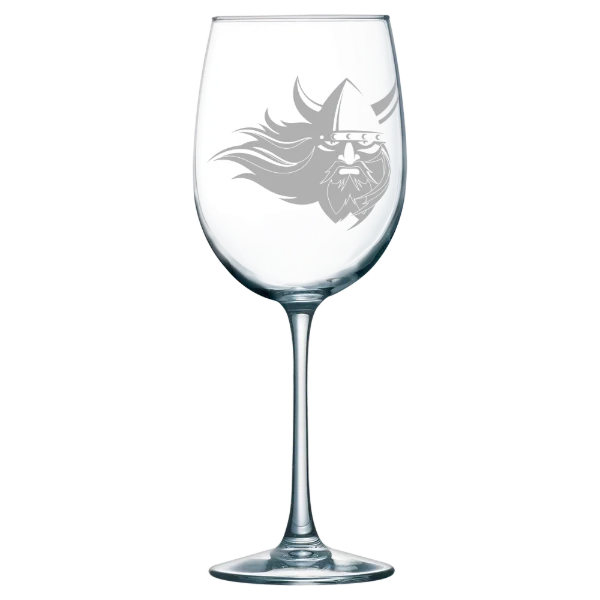 Augustana University (South Dakota) Polar Camel 19 oz. Wine Glass