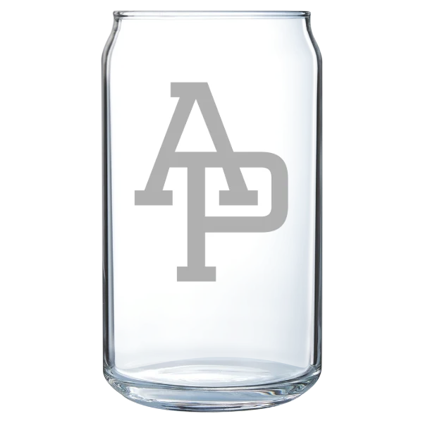 Azusa Pacific University Polar Camel 16 oz. Can Glass