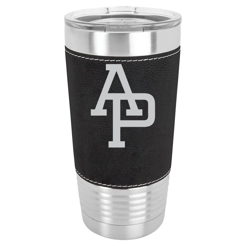 Azusa Pacific University Polar Camel 20 oz. Leatherette Grip Tumbler with Standard Lid