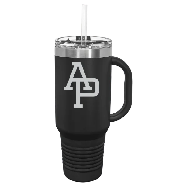 Azusa Pacific University Polar Camel 40 oz. Travel Mug with Snap Lid & Straw