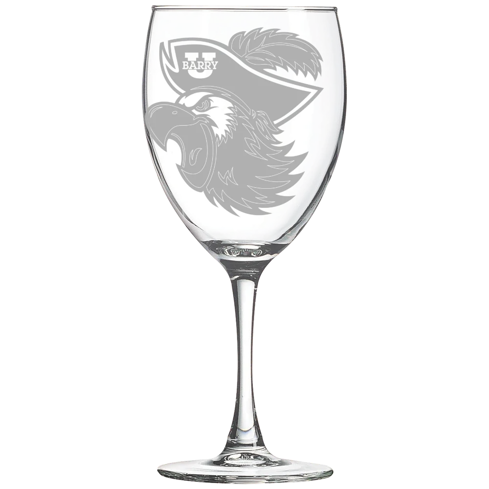 Barry University Polar Camel 10 1/2 oz. Wine Glass