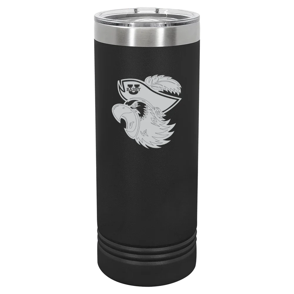 Barry University Polar Camel 22 oz. Skinny Tumbler with Slider Lid